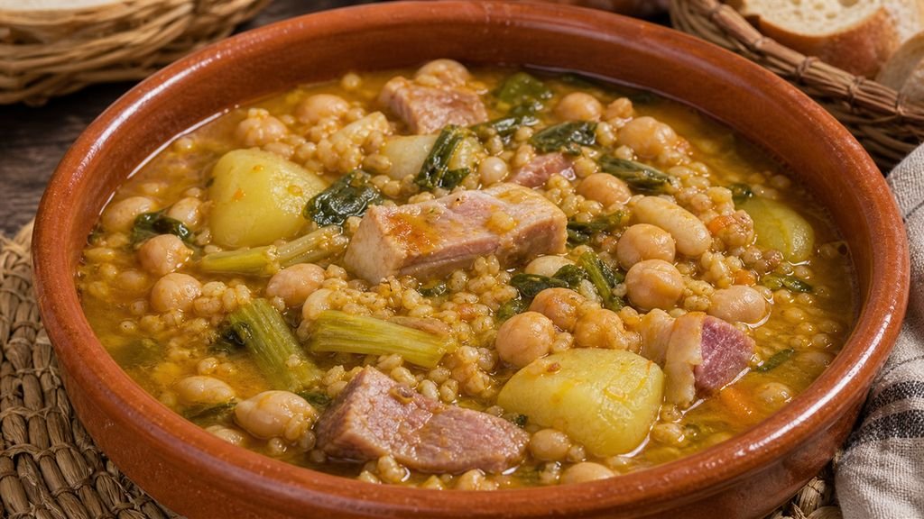 Olla de trigo almeriense