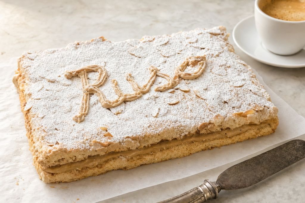 Pastel ruso de Huesca