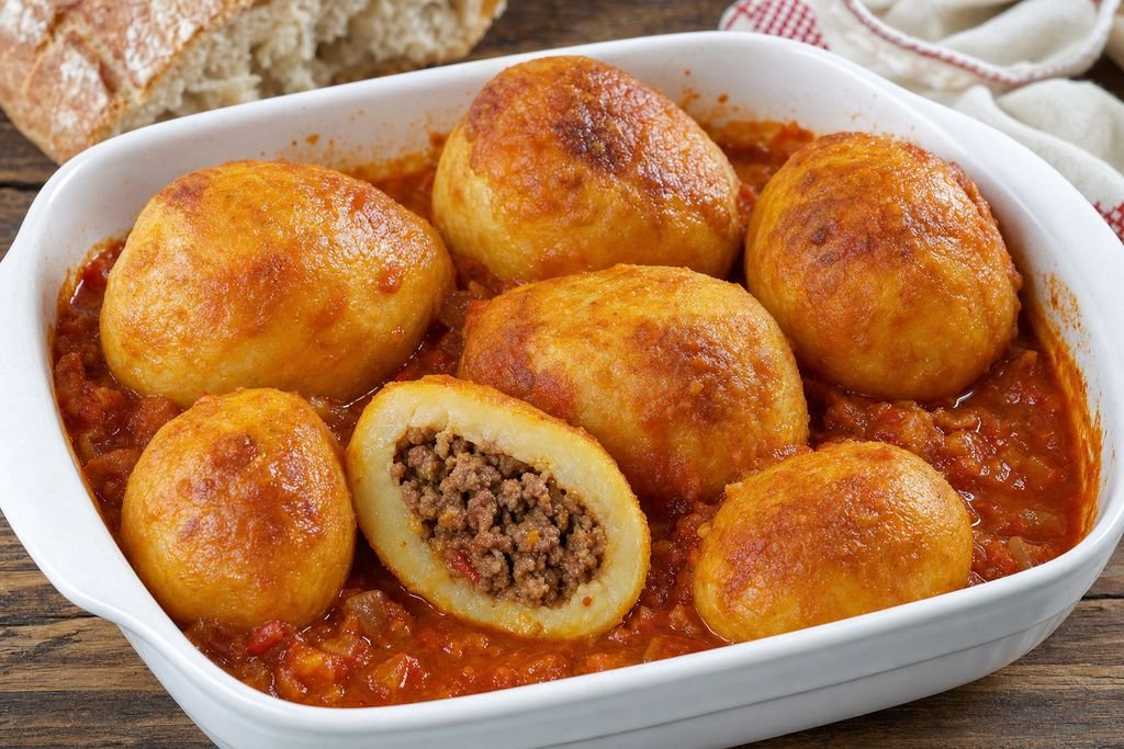 Patatas rellenas asturianas