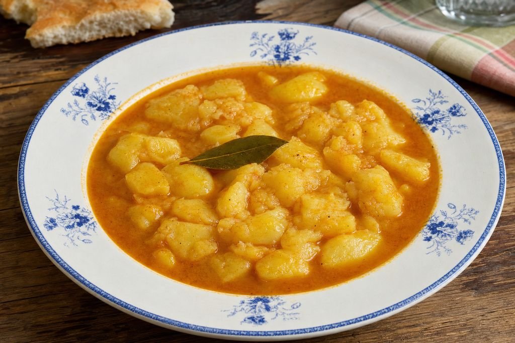 Patatas viudas a la riojana