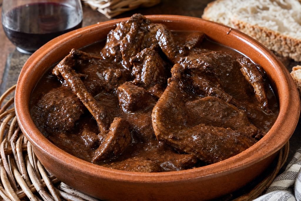 Perdiz con chocolate toledana