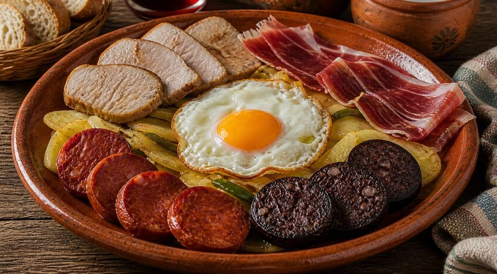 Plato alpujarreño de Granada