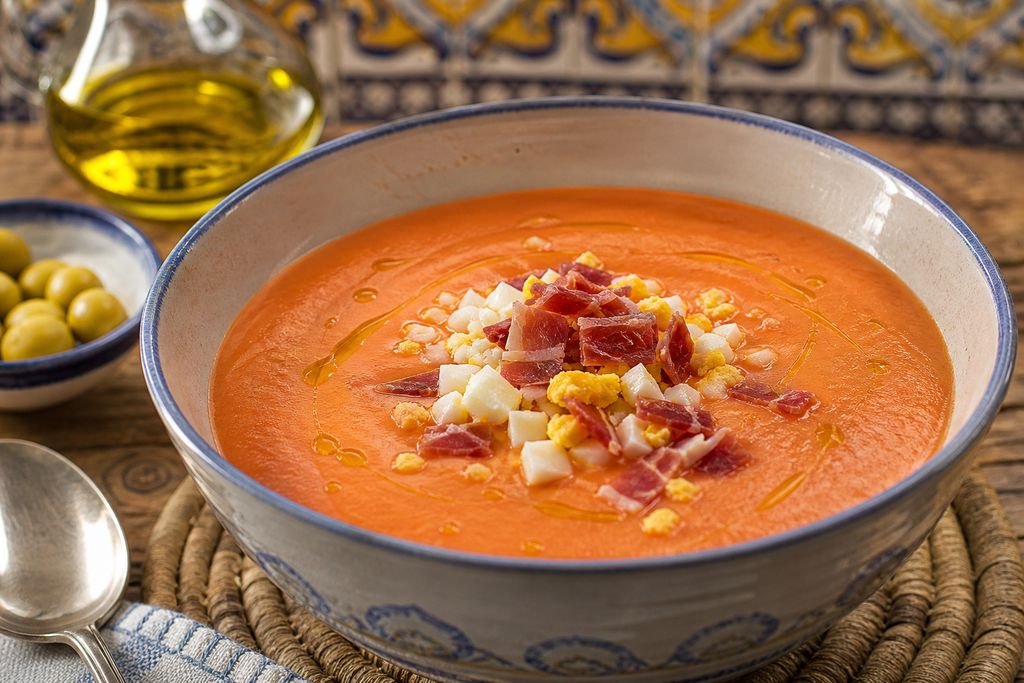 Salmorejo cordobés tradicional