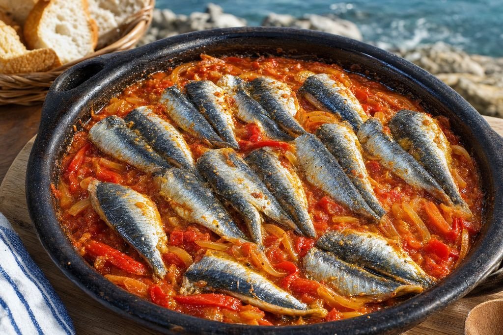 Sardinas a la moruna