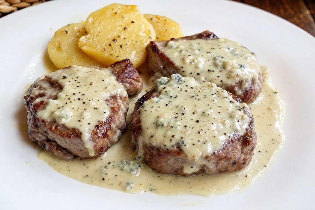 Solomillo al queso de Tresviso