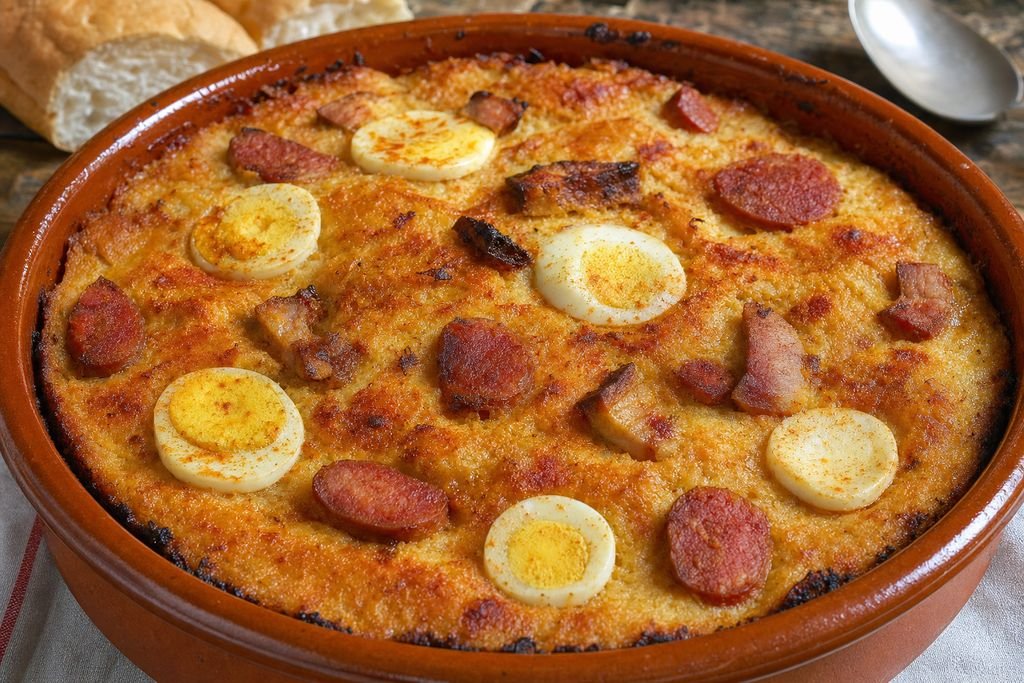Sopa de Antruejo extremeña