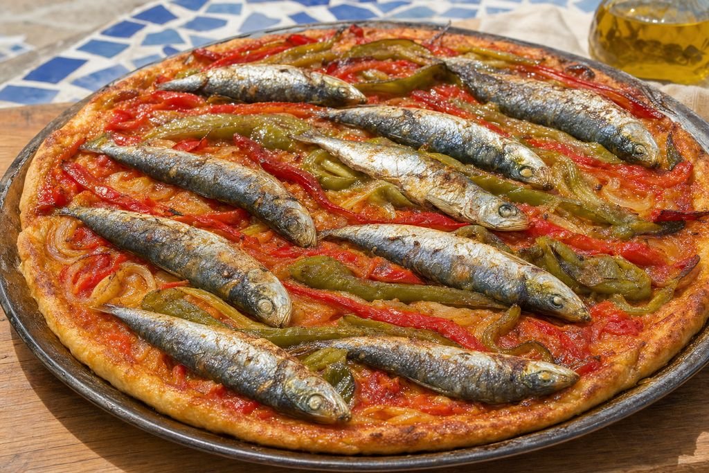 Soparet alicantino con sardinas
