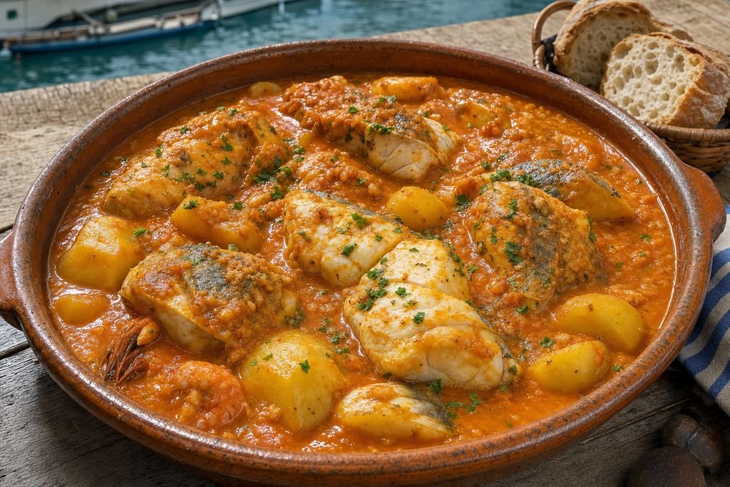 Suquet de peix catalán