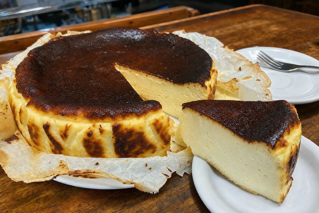 Tarta de queso La Viña