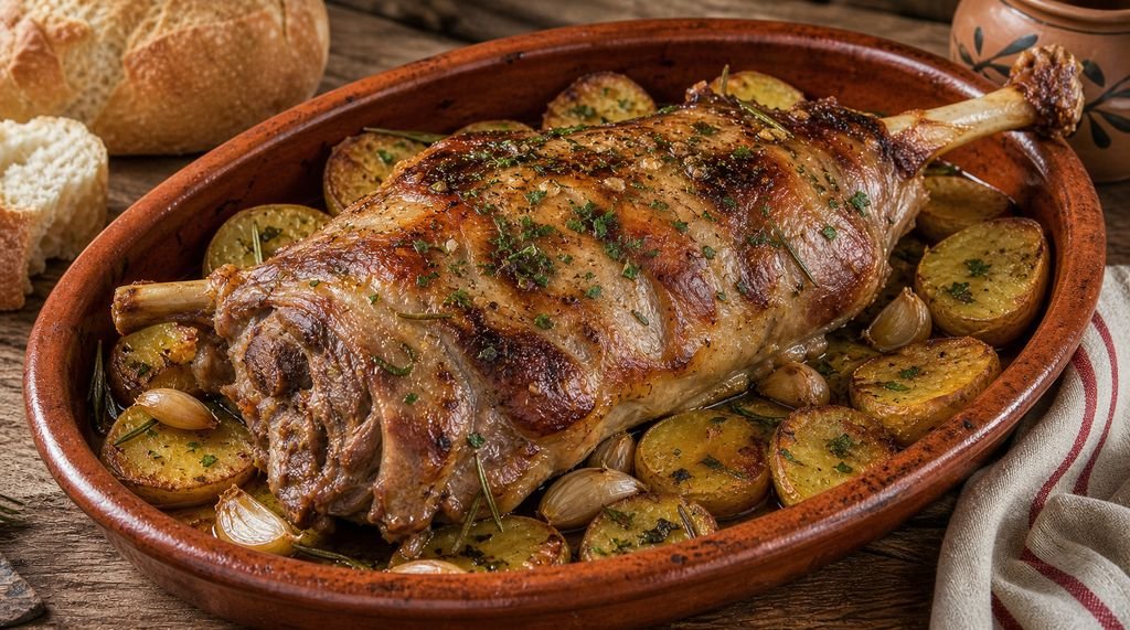 Ternasco de Aragón al horno