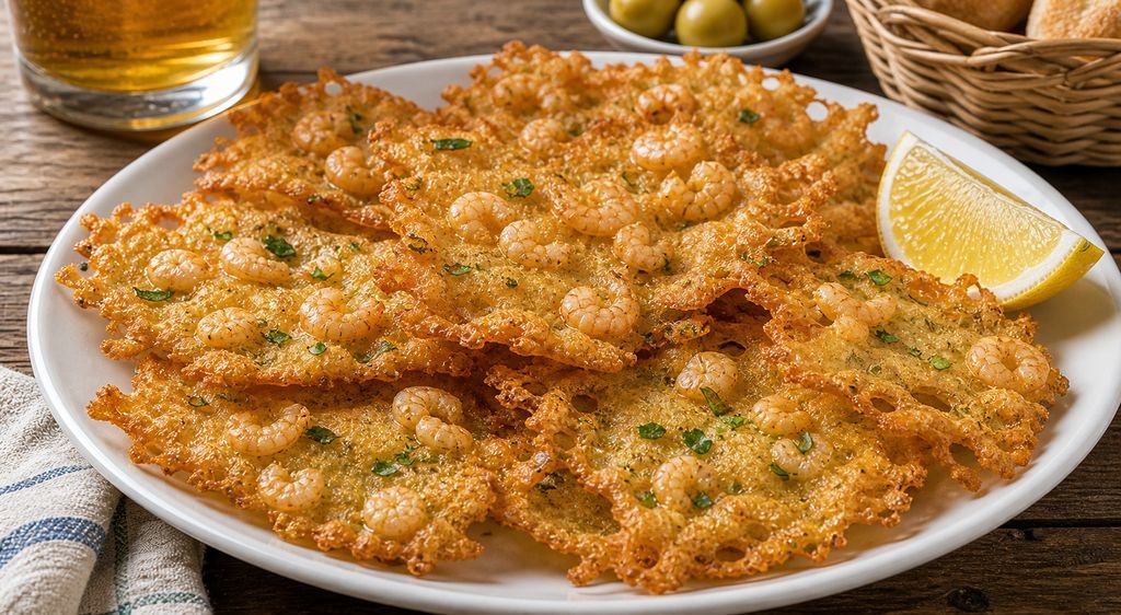 Tortillitas de camarones de Cádiz